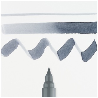 Pisak akwarelowy pędzelkowy Ecoline Brush Pen Cold Grey, Talens