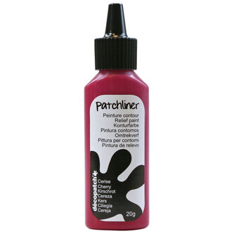 Farba konturowa PatchLiner wiśniowa 20g. PL006, Decopatch