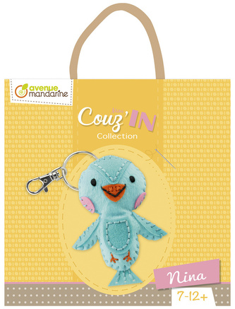 Zestaw Brelok do szycia Ptaszek Nina, Avenue Mandarine