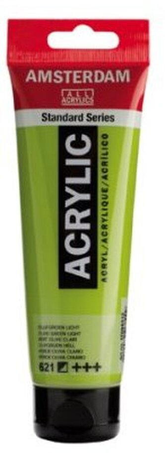 Farba akrylowa nr 621 olive green lt.120ml, Amsterdam