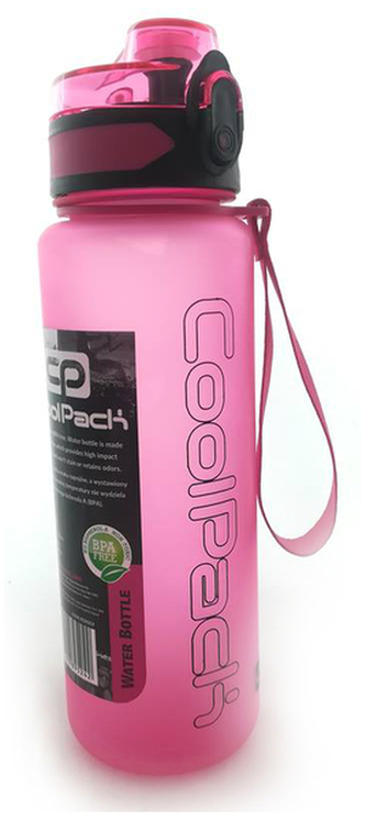 Bidon 600 ml Brisk różowy CoolPack, Patio