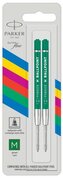Wkład do długopisu Economy zielony M 2szt, Parker