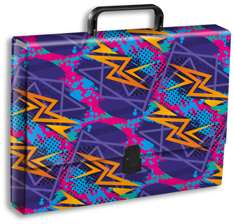 Teczka z rączką A4 T0105 Zygzaki, Tadeo