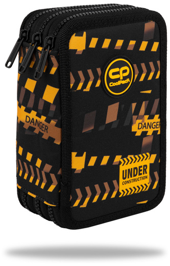 Piórnik potrójny z wyposażeniem Jumper 3 Don`t Do It CoolPack, Patio