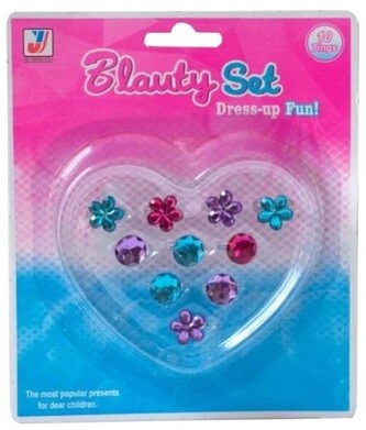 Zestaw pierścionków 10 szt., Askato