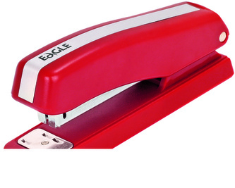 Zszywacz 930 czerw. zszywa do 10 kart., Eagle
