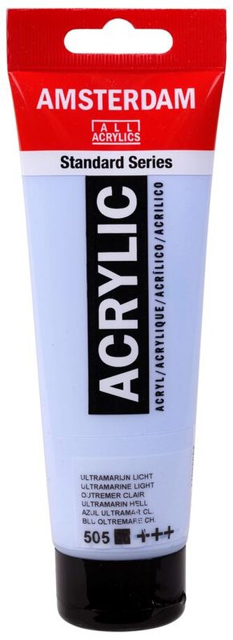 Farba akrylowa nr 505 ultramarine light 120ml, Amsterdam