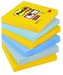 Notes s-przylepny Super sticky 76x76mm 6x90 kart. paleta New York 654-6SS-NY, Post-It 3M