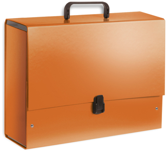 Teczka z rączką B4 Jumbo Kolor ochra ciemna 35 x 25,5 x 10 cm, Tadeo