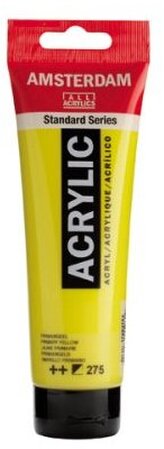 Farba akrylowa nr 275 primary yellow 120ml, Amsterdam