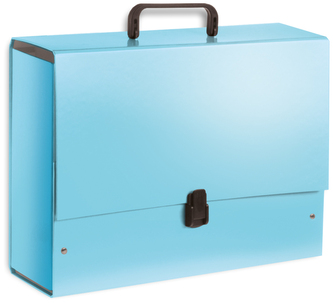 Teczka z rączką B4 Jumbo Kolor błękitna 35 x 25,5 x 10 cm, Penmate