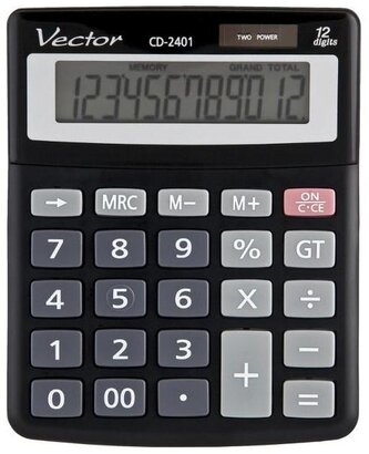 Kalkulator CD-2401, Vector
