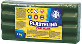 Plastelina zielona-ciem. 1 kg 303111019, Astra