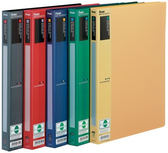 Album ofertowy 40 koszulek A4 żółta Superior, Pentel