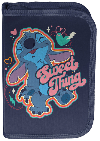 Piórnik bez wyposażenia Stitch DS24BB-P001BW, Paso