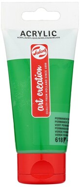 Farba akrylowa nr 618 permanent green lt.75ml, ArtCreation
