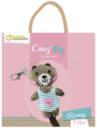 Zestaw Brelok do szycia Wydra Romy, Avenue Mandarine