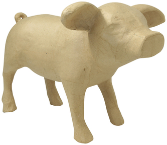 Figura Świnka duża L – 41 x 27 x 28 cm LA013 C, Decopatch