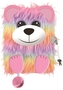 Pamiętnik z kłódką 3D włochacz A5 96k My Little Friend Rainbow Bear, St.Majewski