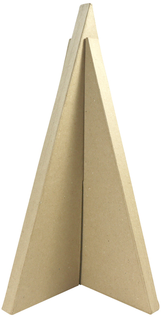 Choinka trójkątna 39 x 39 x 50,5 cm. NO031C, Decopatch