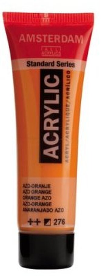 Farba akrylowa nr 276 azo orange 20ml, Amsterdam