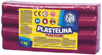 Plastelina purpurowa 1 kg 303111009, Astra