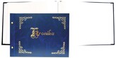 Kronika 345x255 pozioma złocona granat. Warta 319-031