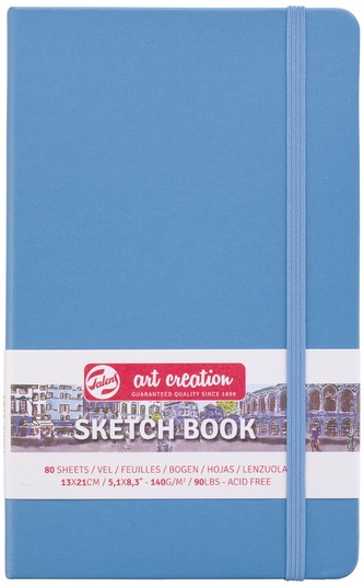 Szkicownik niebieski 13x21cm Art Creation, Talens