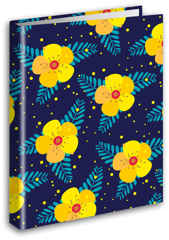 Segregator A5 2R różne wzory Kwiatki T0101, Penmate