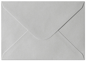 Koperta C6 Pearl srebrny K., 150g/m2, op/10szt., Galeria Papieru