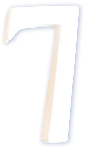 Cyfra mała „7” - 7,7 x 1,5 x 12cm. AC347, Decopatch