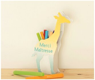 Pojemnik na przybory biurowe kubek Lew 20 x 14 x 5 cm AC911C, Decopatch