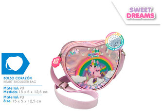 Torba PCV srebrna Sweet Dreams (6x4), Kids