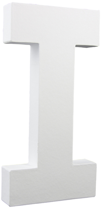 Litera 3D duża 20cm „I” AC708 C, Decopatch