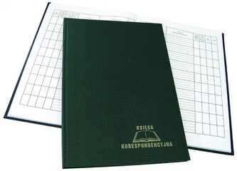 Księga korespondencyjna 192k. zielona 229-013, Warta