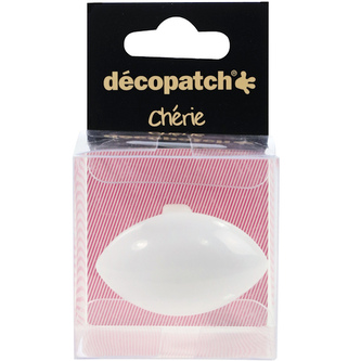 Pierścień owalny do zdobienia Cherie, 3 x 4 x 3cm. BX002, Decopatch