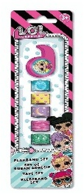 Zestaw ozdobnych taśm samoprzylepnych 22x6x2, LOL