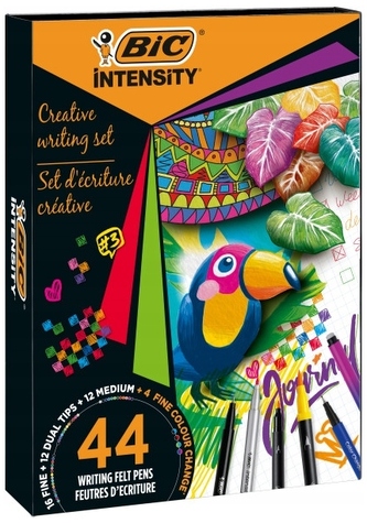 Zestaw artystyczny Intensity Creative Writing 44szt, BiC