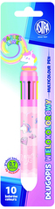 Długopis automatyczny wielokolorowy 10w1 0, 7 mm Pen Pastel Line Unicorn 201022139, Astra