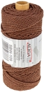 Sznurek bawełniany 3mm x 100m c.brązowy SBW-109,splot 21 nitek, Aliga