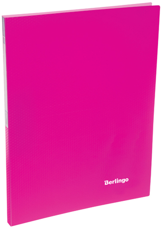 Segregator Neon 17 mm, neonowy różowy, Berlingo