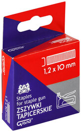 Zszywki do zszywacza tapicerskiego, takera 1,2x10, Grand