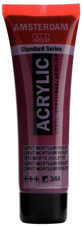 Farba akrylowa nr 344 caput mortuum violet 20ml, Amsterdam