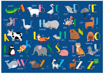 Podkład na biurko alfabet, Derform