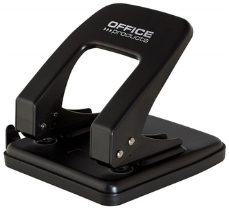 Dziurkacz dziurkuje do 40 kartek, metal, czarny, Office Products