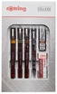 Tuszografy Isograph kpl.College Combi 0.2+0.3+0.5mm, Rotring