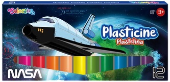 Plastelina 12-kol. NASA Colorino, Patio