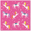 Serwetki 33x33cm Unicorn Pattern 20szt. SDL140400, Paw