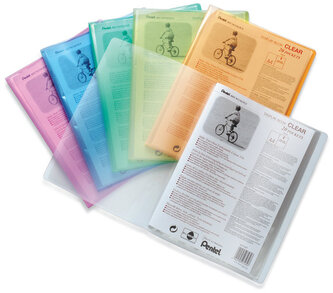 Album ofertowy 20 koszulek A4 seled. Clear, Pentel