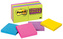 Notes s-przyl. Super Sticky 76x76 Neonowe 6-kol. 90k., Post-it® 3M